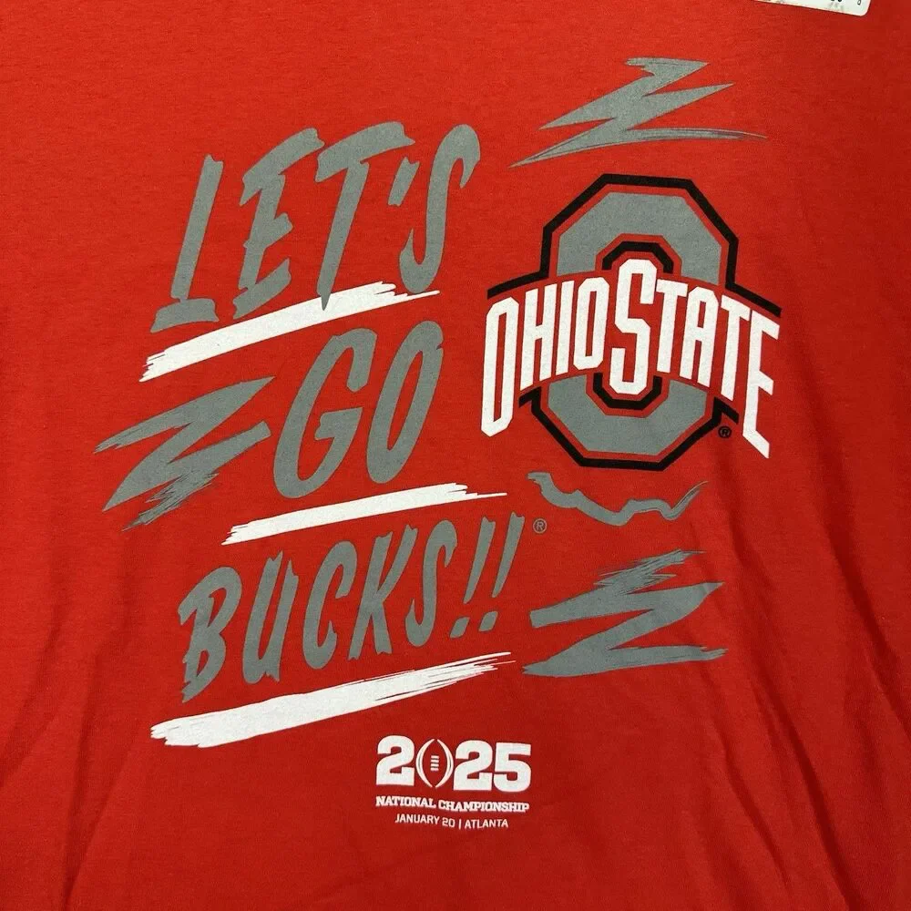 NWT Ohio‎ State Buckeyes 2025 National Championship Official The Victory M Shirt